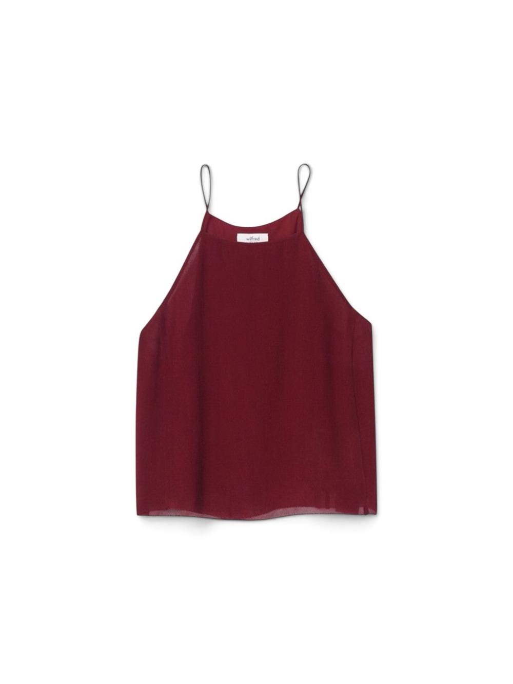 Wilfred Aritzia 100% Silk Tank Top Sz M